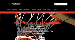 Desktop Screenshot of forthegamesports.com